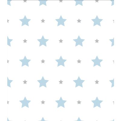 Papel De Parede Treboli Estrelas Azuis 5841 - Rolo 10m X 0,53m