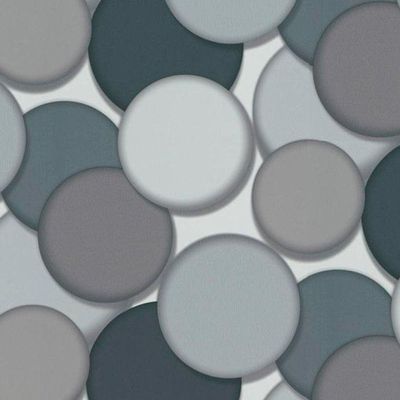 Papel De Parede Ddd Em 3d Max 28343 Moderno - Rolo 10m X 0,53m