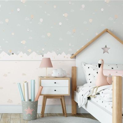 Papel De Parede Sambori Ballons 7001-1 - Rolo 10m X 0,53m