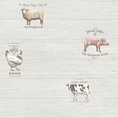 Papel De Parede Kitchen Recipes G12302 - Rolo 10m X 0,53m