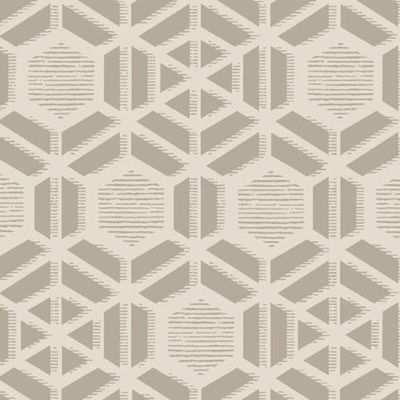 Papel De Parede Capri Geométrico Bege 190512602