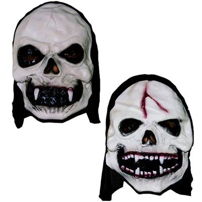 Máscara Caveira Da Morte Em Látex