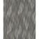Papel De Parede Fusion Folhas E Listra Cinza Escuro - Rolo 10m X 0,53m