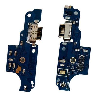 Conector De Carga Flex Com Placa Moto G10, G20 & G30 Xt2128