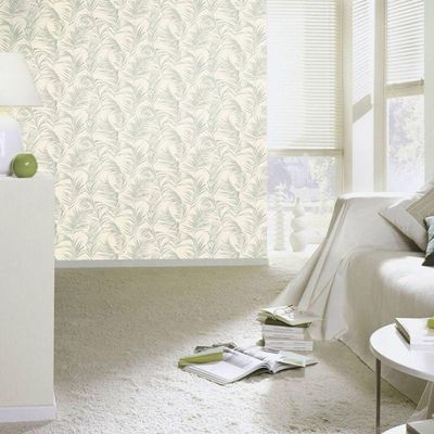 Papel De Parede Barbara Home Folhagem Verde 560855