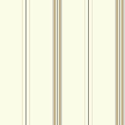 Papel De Parede Waverly Stripes Harper Stripe Bege Sv2731 - Rolo 10m X 0,52m