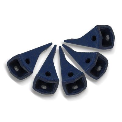 Jogo Dente Conha Traseira Retro Case 580l 580m D51750 5un