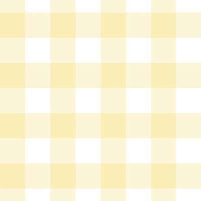 Papel De Parede Doce Estilo Xadrez Amarelo 81987