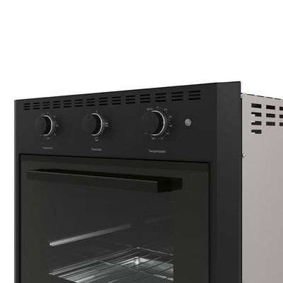 Forno Elétrico De Embutir 60 Litros Nardelli Black E60 Preto 220V