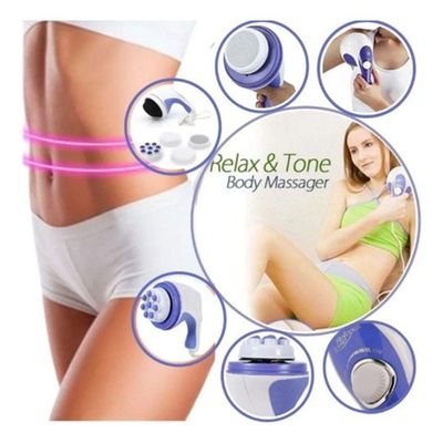 Massageador Elétrico Orbital Corporal 4 Acessórios 110v