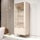 Cristaleira 2 Portas Baton Rouge Off White Bronze