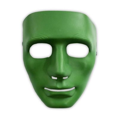 Máscara Colorida Sem Face Para Fantasias - 1 Unidade Cor Azul