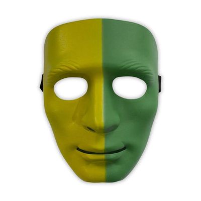 Máscara Colorida Sem Face Para Fantasias - 1 Unidade Cor Azul