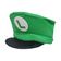 Chapéu Italiano Encanador Verde De Pelúcia Para Fantasias