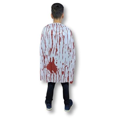 Capa Para Fantasia Infantil Com Sangue