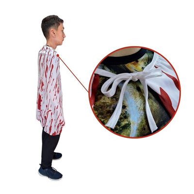 Capa Para Fantasia Infantil Com Sangue