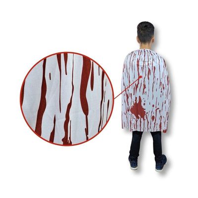 Capa Para Fantasia Infantil Com Sangue