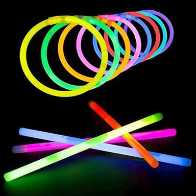 Pulseira Neon Tubo - 100 Unidades