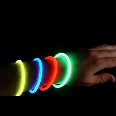 Pulseira Neon Tubo - 100 Unidades