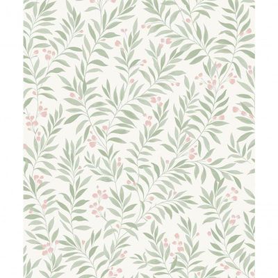 Papel De Parede Maison Folhagem Verde Mn3409