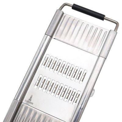 Ralador Manual Multifuncional 3 Em 1 Com Cabo Lorben Aço Inox Queijo Legumes