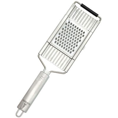 Ralador Manual Multifuncional 3 Em 1 Com Cabo Lorben Aço Inox Queijo Legumes