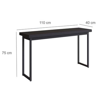 Aparador Oxford 110cm Preto