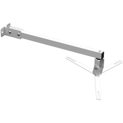 Suporte Projetor Datashow Mini Led Parede Braço 50 Cm - Branco