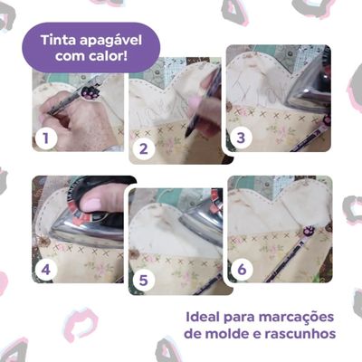 CANETA GEL APAGÁVEL HOLIC MI-AU 0.7MM UNIDADE - TRIS