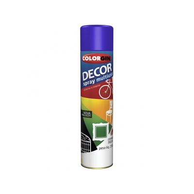 Tinta Spray Colorgin Decor Azul Colonial (Nr23-Onu 1950) c/6pcs