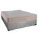 Cama Box Casal Suede + Colchão Sereneprime Molas Ensacadas 138x188x65 Cinza