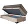 Cama Box Baú Suede Solteiro + Colchão Sereneprime Molas Ensacadas 88x188x69 Bege