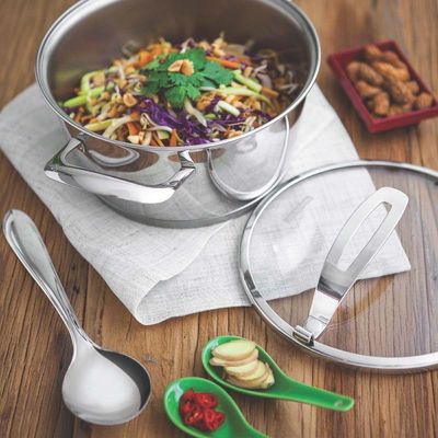 Colher De Arroz Tramontina Laguna Em Aço Inox 24,8 Cm Grande