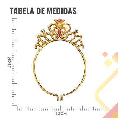 Tiara De Princesa Rainha Kit 30 Unidades Fantasia E Diversão