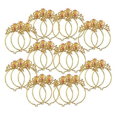 Tiara De Princesa Rainha Kit 30 Unidades Fantasia E Diversão