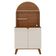 Aparador Cantinho Cafe 2 Portas 80 Cm 4631 Cedro Off White Arly