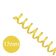 Espiral para Encadernação Amarelo Transparente 17mm 100 Folhas 100 und