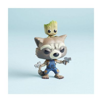Funko Pop Guardians of the Galaxy vol. 2 211 Rocket with Groot Exclusive