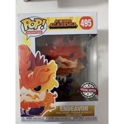 Funko Pop My Hero Academia 495 Endeavor Exclusive