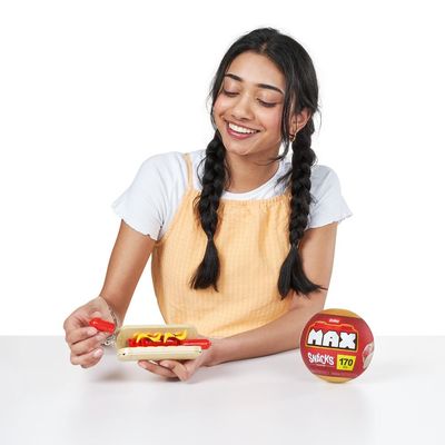 Blocos de Montar Max Premium Snacks Cachorro Quente 170 pçs