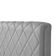 Cabeceira Cama Box King 1,93m Estofada Capri Linho Cinza
