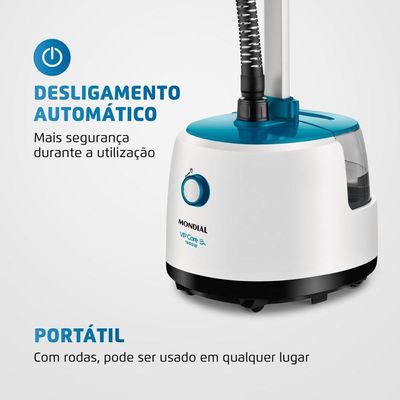 Passadeira a Vapor Mondial Vip Care VP-07 220V Branco/Azul