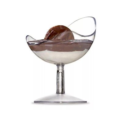 Mini Taça Spotty Acrílico Transparente 30ml - 10 Unidades