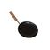 Chapa Disco Arado Frita Ovo Chapa de Aço Cabo Madeira 17cm
