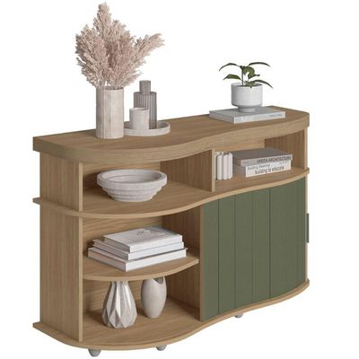 Buffet Aparador Artely Magnum Carvalho Off White Menta