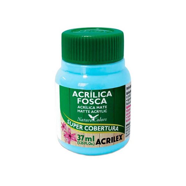 TINTA ACRILICA FOSCA AZUL CELESTE 37ML ACRILEX