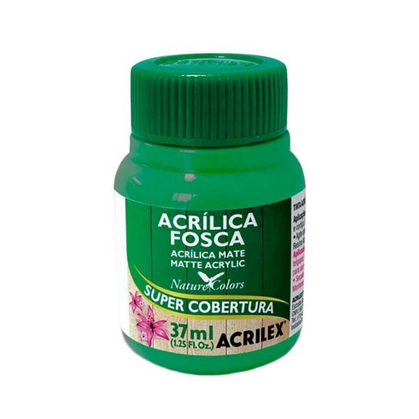 TINTA ACRILICA FOSCA VERDE GRAMA 37ML ACRILEX