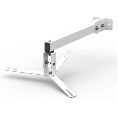 Suporte Projetor Datashow Mini Led Parede Braço 40 Cm - Branco
