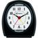 Relógio Despertador Quartz Pilha Pequeno Preto - Preto