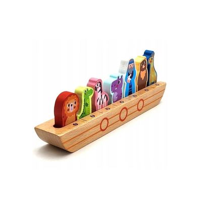 Brinquedo Didatico A Bordo Da Arca De Noé Th351